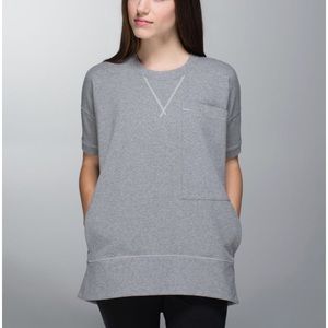 Lululemon Mudras Short Sleeve Oversized Sweatshirt